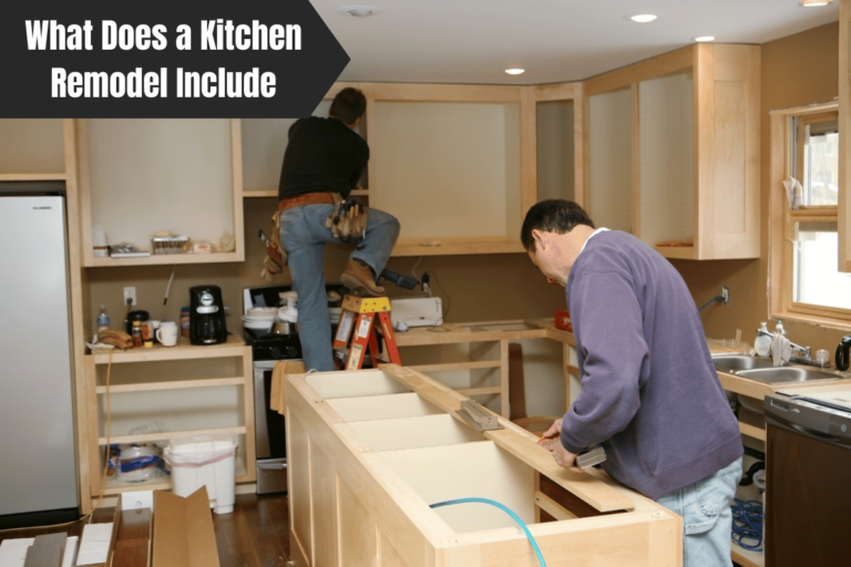 What Does a Kitchen Remodel Include